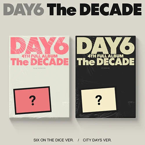 EXCLUSIVE POB] DAY6 4th Album - The DECADE – KPOP ONLINE