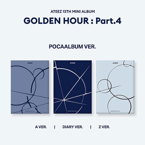 ATEEZ 13th Mini Album - GOLDEN HOUR : Part.4 (POCAALBUM VER
