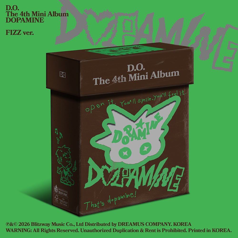 D.O. (EXO) 4th Mini Album - DOPAMINE (FIZZ ver.) – KPOP ONLINE