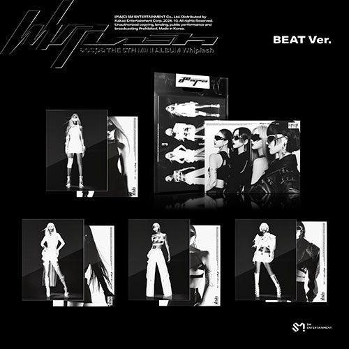 EXCLUSIVE POB] aespa 5th Mini Album - Whiplash (BEAT Ver.) – KPOP