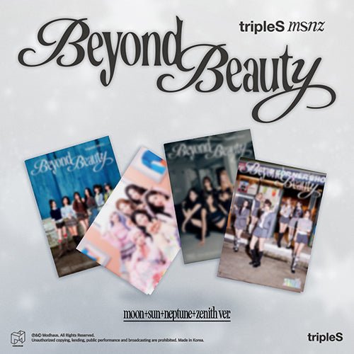 EXCLUSIVE POB] tripleS msnz 1st Mini Album - Beyond Beauty – KPOP