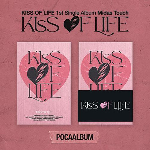 KISS OF LIFE 1st Single Album - Midas Touch (POCA) - KPOP ONLINE STORE USA KISS OF LIFE 1st Single Album - Midas Touch (POCA) - KPOP ONLINE STORE USA
