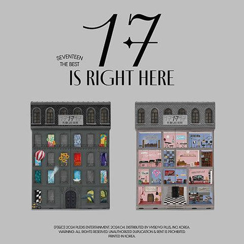 SEVENTEEN BEST ALBUM - 17 IS RIGHT HERE - KPOP ONLINE STORE USA SEVENTEEN BEST ALBUM - 17 IS RIGHT HERE - KPOP ONLINE STORE USA