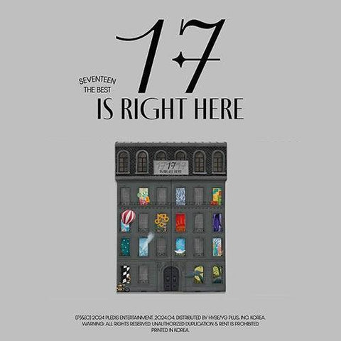 SEVENTEEN BEST ALBUM - 17 IS RIGHT HERE - KPOP ONLINE STORE USA SEVENTEEN BEST ALBUM - 17 IS RIGHT HERE - KPOP ONLINE STORE USA