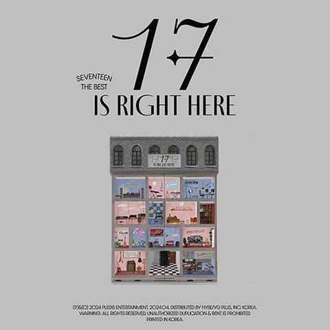 SEVENTEEN BEST ALBUM - 17 IS RIGHT HERE - KPOP ONLINE STORE USA SEVENTEEN BEST ALBUM - 17 IS RIGHT HERE - KPOP ONLINE STORE USA
