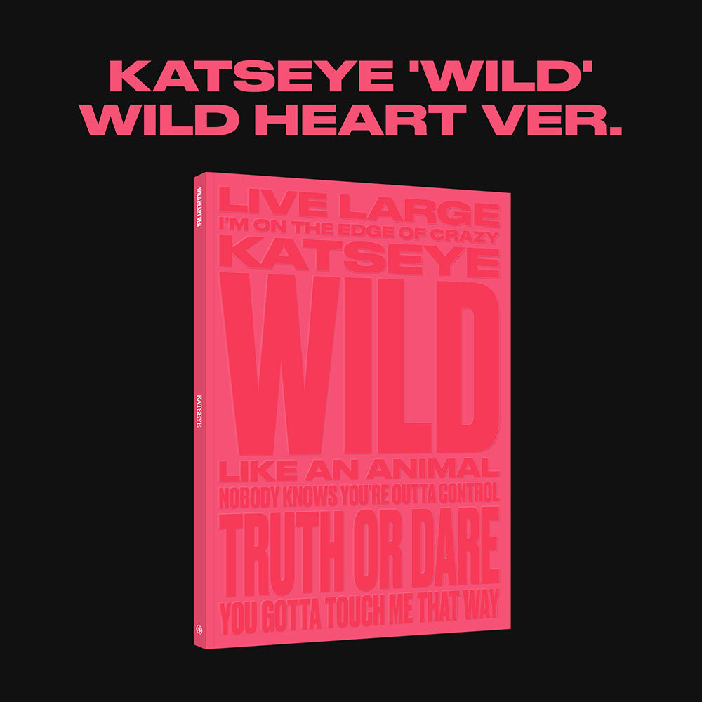 KATSEYE 3rd EP Album - WILD (Wild Heart Version / International Retailer Exclusive)