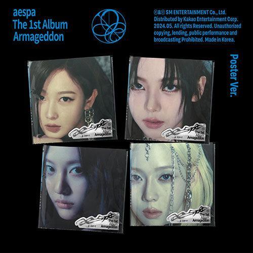 aespa 1st Album - Armageddon (Poster Ver.) - KPOP ONLINE STORE USA