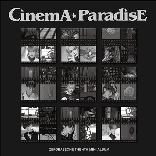 [EXCLUSIVE POB] ZEROBASEONE 4th Mini Album - CINEMA PARADISE (DIGIPACK ver.)