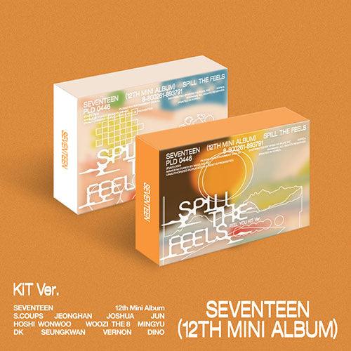 SEVENTEEN 12th Mini Album - SPILL THE FEELS (KiT Ver.)