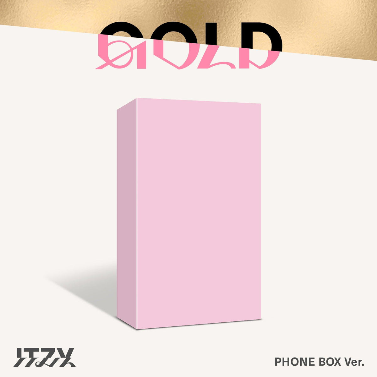 [POB] ITZY 2nd Album - GOLD  (PHONE BOX VER.)