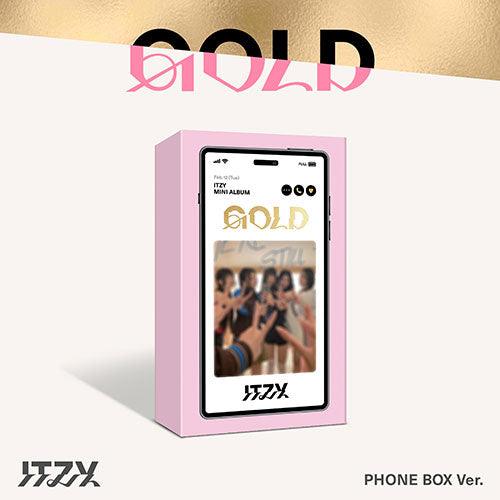 ITZY 2nd Album - GOLD  (PHONE BOX VER.)