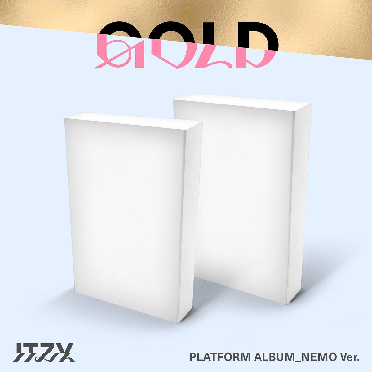 [POB] ITZY 2nd Album - GOLD  (PLATFORM_NEMO VER.)