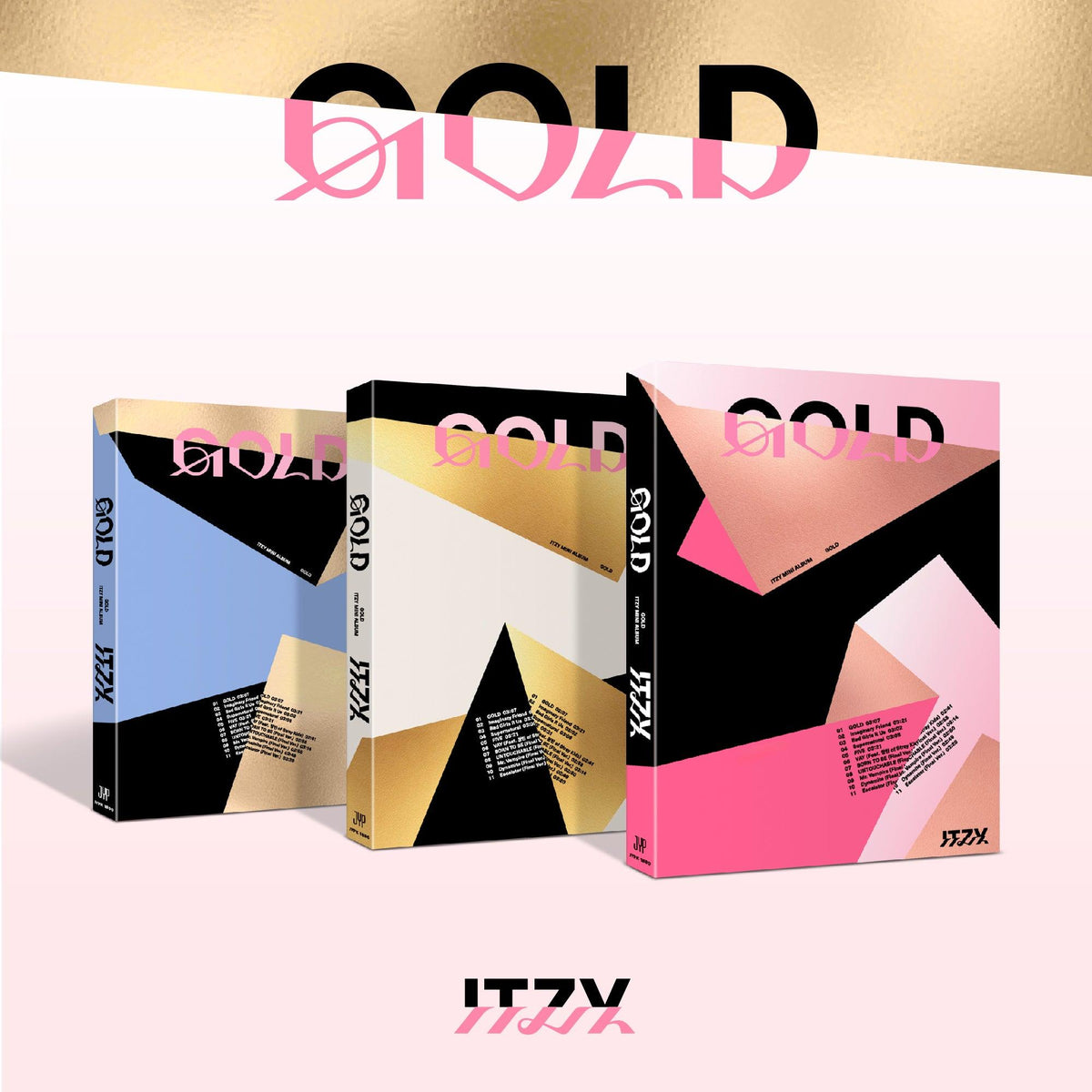 [POB] ITZY 2nd Album - GOLD  (STANDARD VER.)