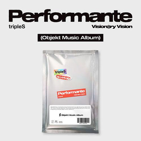 tripleS Visionary Vision 1st Full Album - Performante (Objekt Music Album)