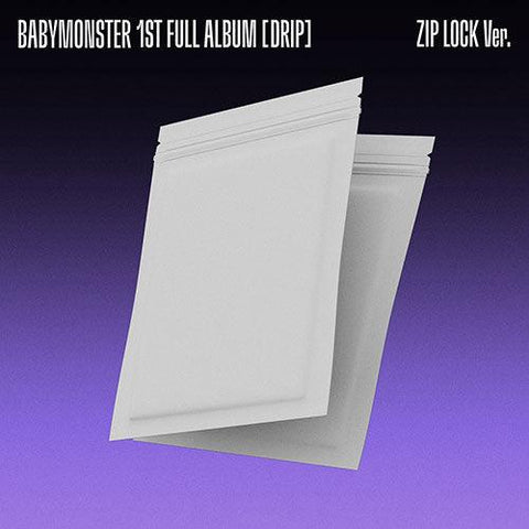 BABYMONSTER  1st FULL ALBUM - DRIP (BINDER Ver./ZIP LOCK Ver.)