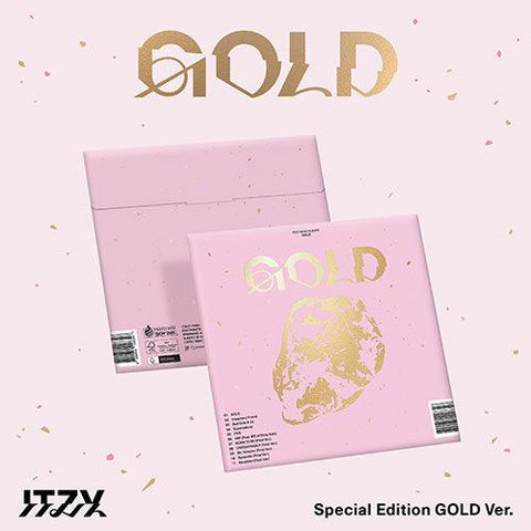 ITZY 2nd Album - GOLD Special Edition (Gold Ver. /Imaginary Friend Ver.)