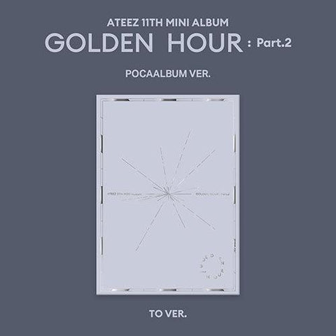 ATEEZ 11th Mini Album - GOLDEN HOUR : Part.2 (POCAALBUM VER.)