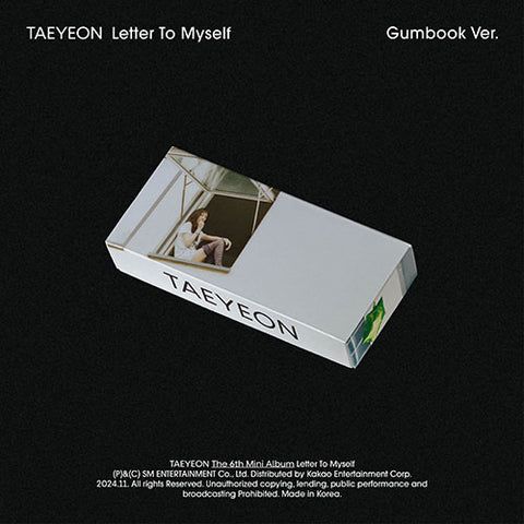 Taeyeon 6th Mini Album - Letter To Myself (Gumbook Ver)