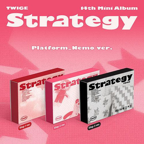 Twice 14th Mini Album - STRATEGY (Platform_Nemo ver)