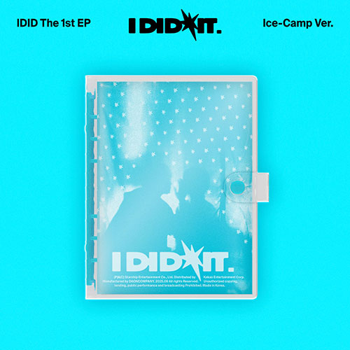 IDID 1st Mini Album - I did it (Ice-Camp Special Edition Ver.) - LIMITED