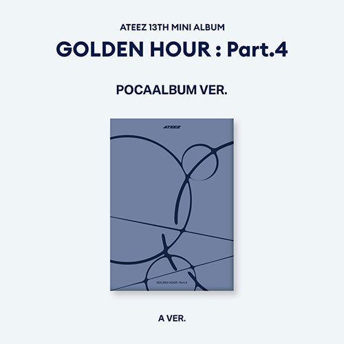 ATEEZ 13th Mini Album - GOLDEN HOUR : Part.4 (POCAALBUM VER.)