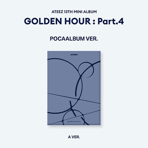 ATEEZ 13th Mini Album - GOLDEN HOUR : Part.4 (POCAALBUM VER.)