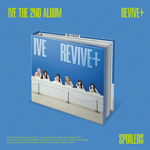 IVE 2nd Album REVIVE+ Spoilers Version with exclusive Apple Music pre-order photocard benefit