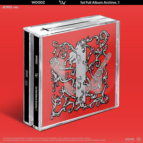 WOODZ 1st Full Album Archive.1 Jewel Case Version with CD portrait postcard and lyric booklet
