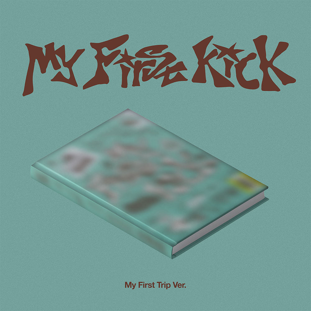 KickFlip 4th Mini Album My First Kick My First Trip Version with Apple Music POB exclusive photocard