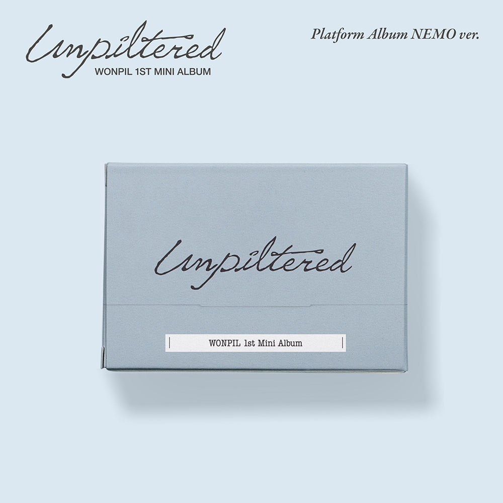 Wonpil DAY6 1st Solo Mini Album Unpiltered Platform Album NEMO Version digital collectible