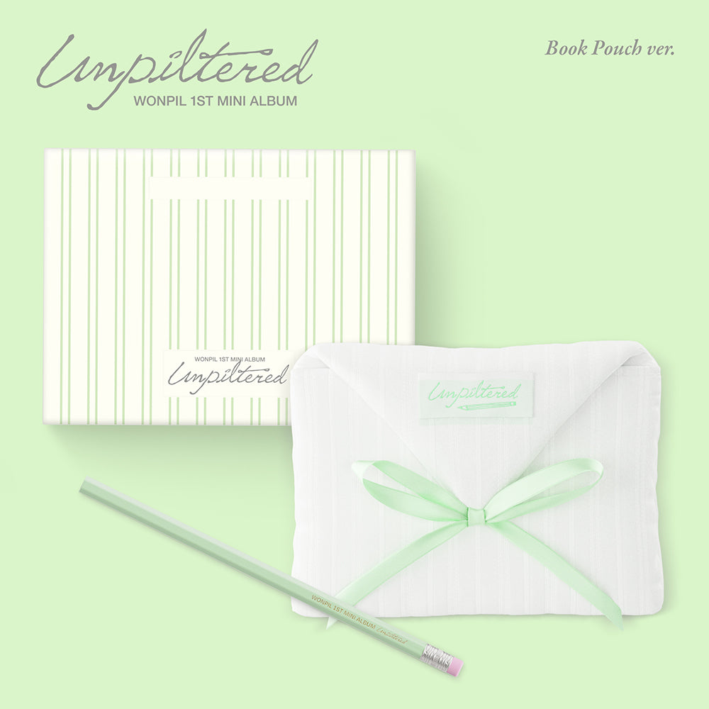 Wonpil DAY6 1st Solo Mini Album Unpiltered Book Pouch Version pre-order USA