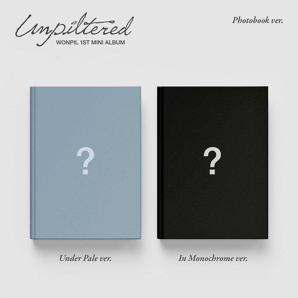 Wonpil DAY6 1st Solo Mini Album Unpiltered Photobook Version pre-order USA
