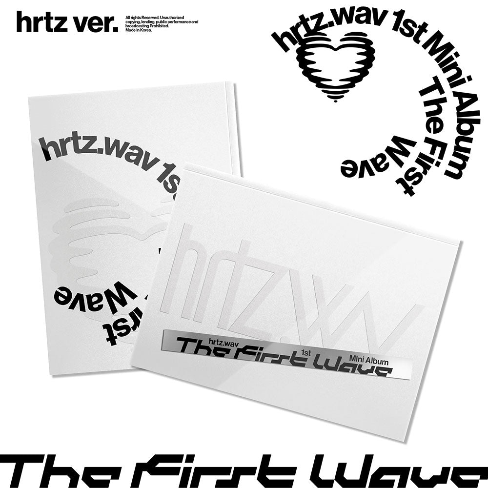 hrtz.wav 1st Mini Album The First Wave Apple Music POB sealed