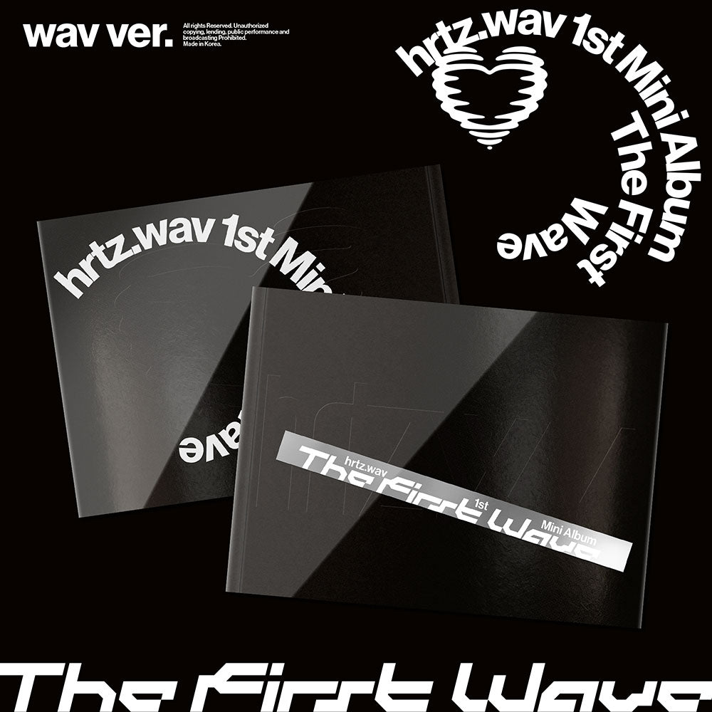 hrtz.wav 1st Mini Album The First Wave Apple Music POB sealed
