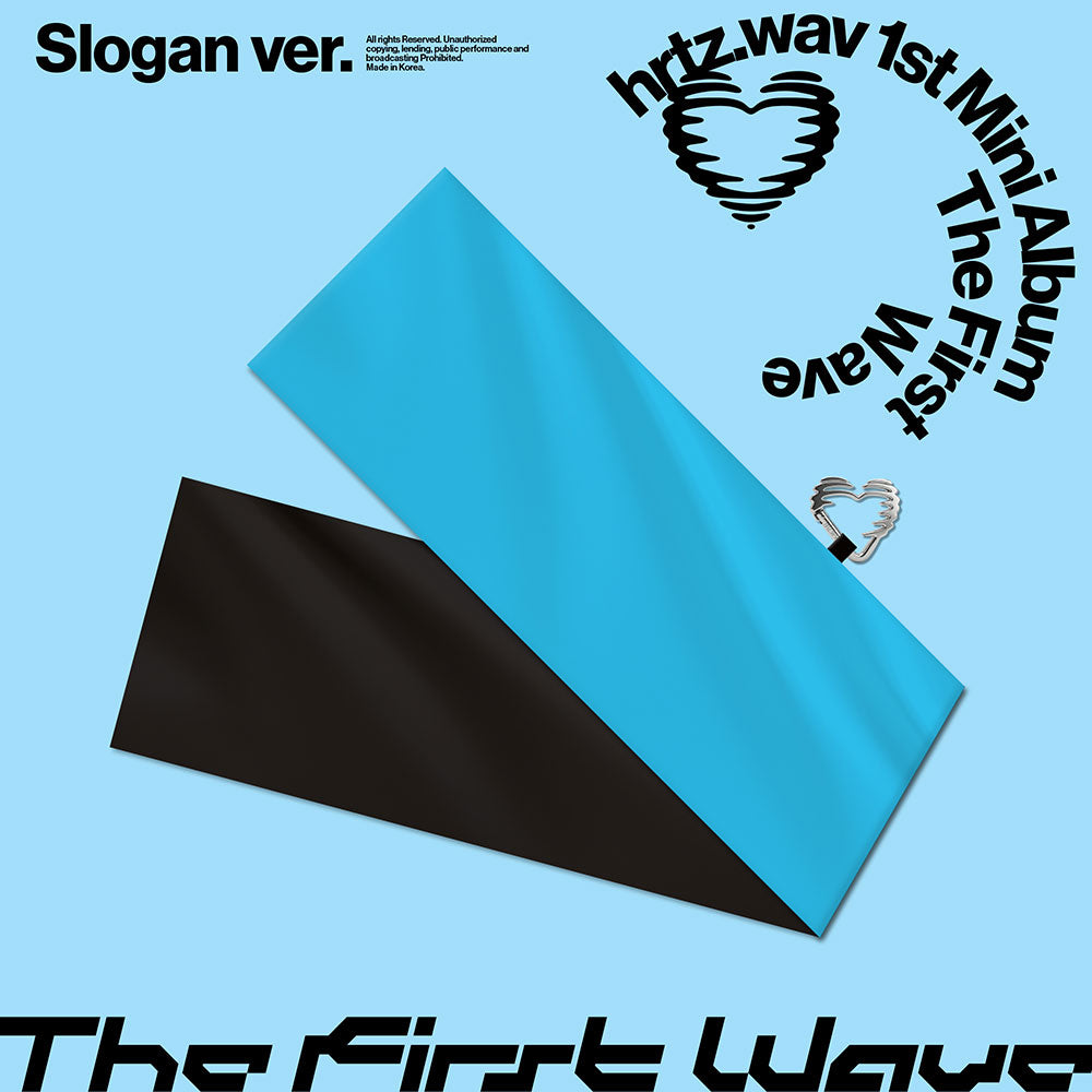 hrtz.wav The First Wave 1st Mini Album Slogan Ver Limited Edition sealed