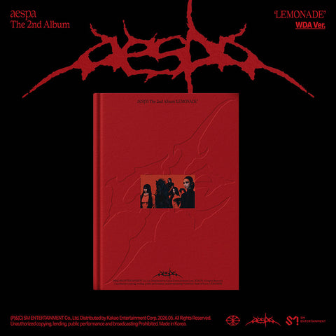 aespa 2nd Album - LEMONADE (WDA Ver.)