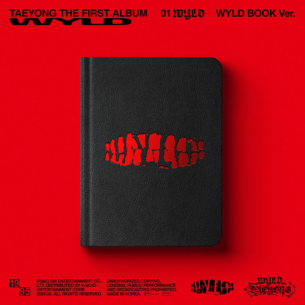 NCT Taeyong 1st Album - WYLD (WYLD BOOK Ver.)