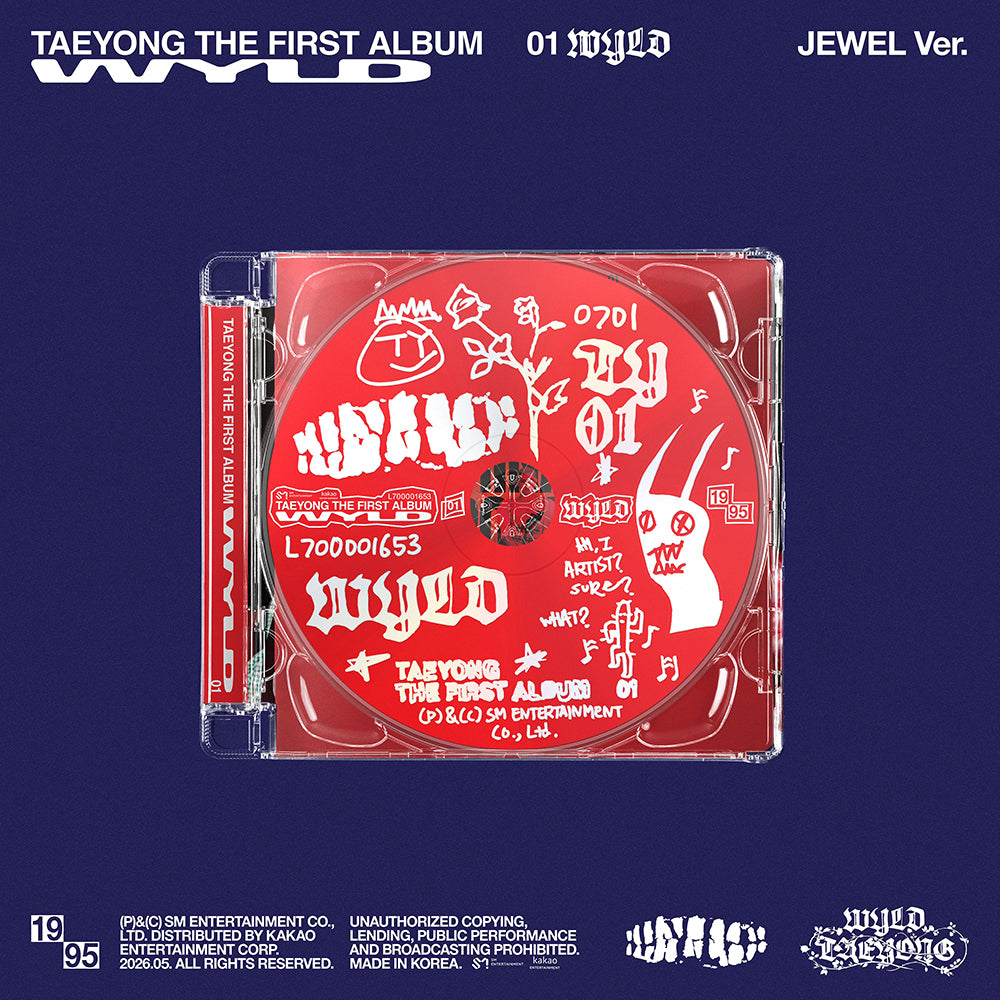 [APPLE MUSIC POB] NCT Taeyong 1st Album - WYLD (Jewel Case Ver.)