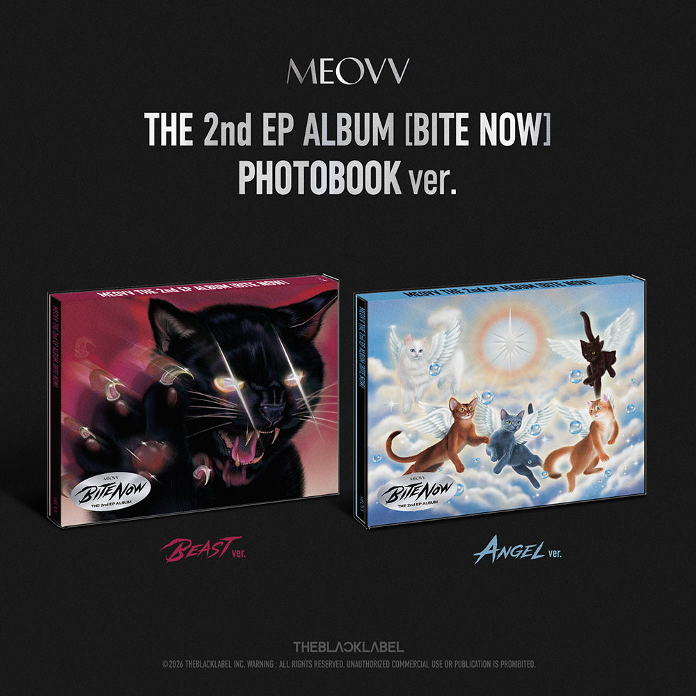 [POB] MEOVV 2ND EP ALBUM- BITE NOW (PHOTOBOOK ver.)