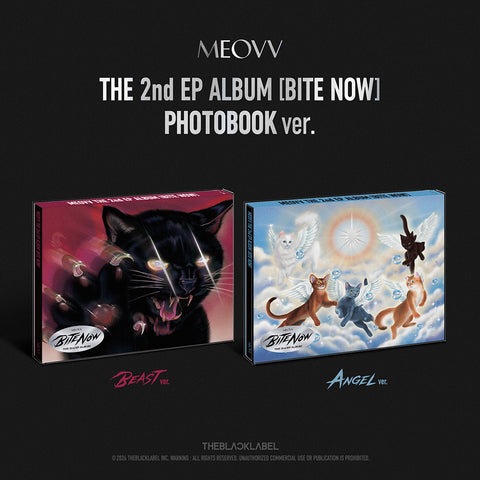 [POB] MEOVV 2ND EP ALBUM- BITE NOW (PHOTOBOOK ver.)