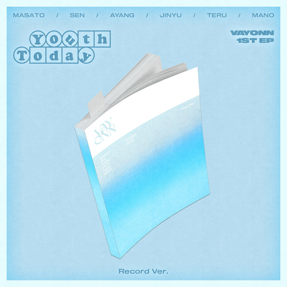 VAYONN 1ST EP ALBUM - Youth Today (Record Ver.)