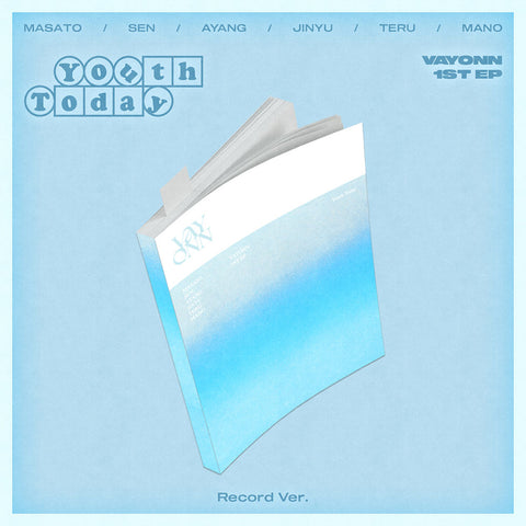 VAYONN 1ST EP ALBUM - Youth Today (Record Ver.)
