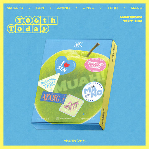 VAYONN 1ST EP ALBUM - Youth Today (Youth Ver.)