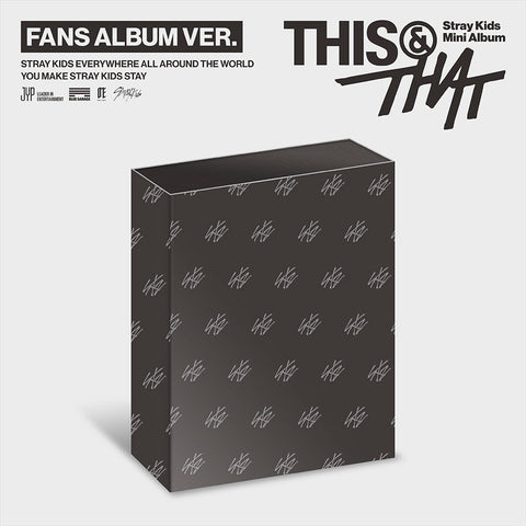 [APPLE MUSIC POB] Stray Kids 10th Mini Album - THIS & THAT (FANS ALBUM VER.)