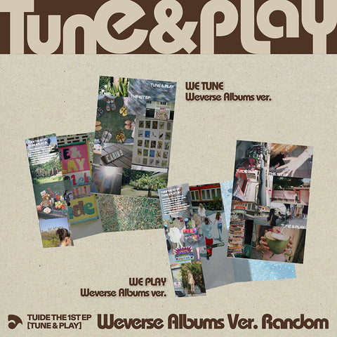[APPLE MUSIC POB] TUIDE The 1st EP - TUNE & PLAY (Weverse Albums ver.)