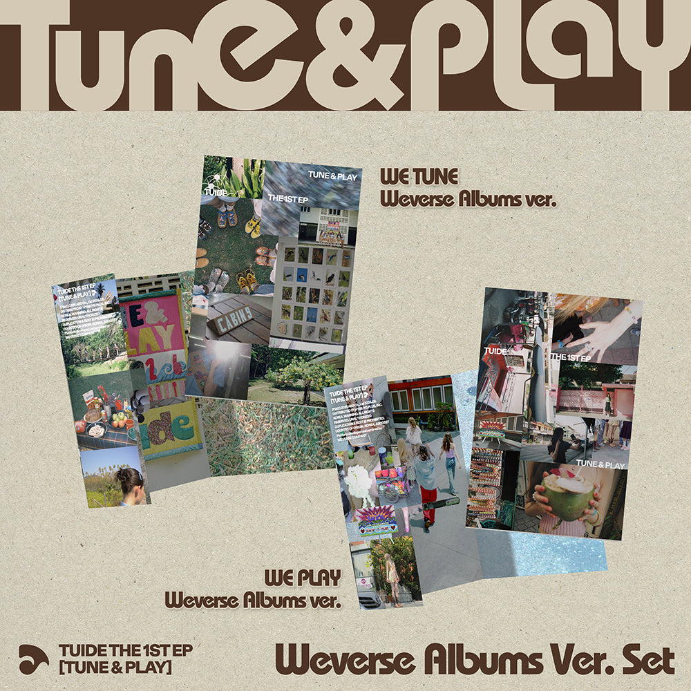 [APPLE MUSIC POB] TUIDE The 1st EP - TUNE & PLAY (Weverse Albums ver.)