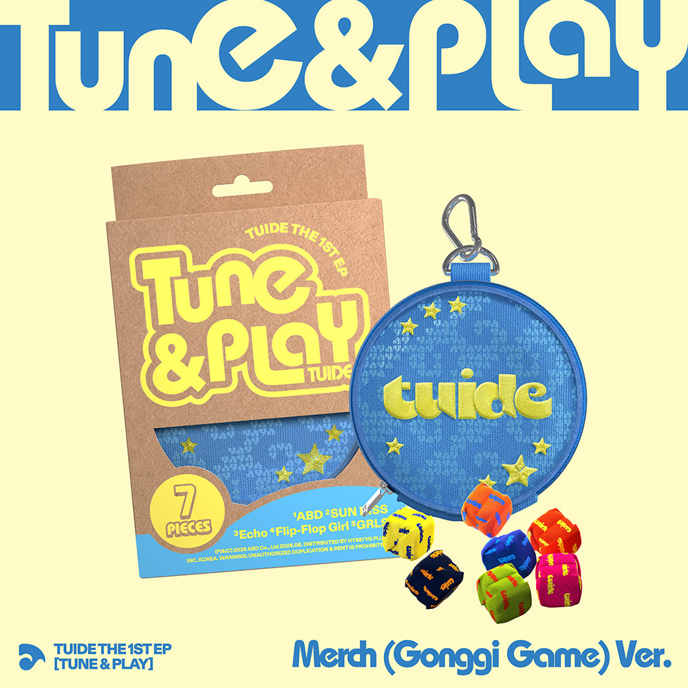 TUIDE The 1st EP - TUNE & PLAY (Merch (Gonggi Game) ver./Limited)