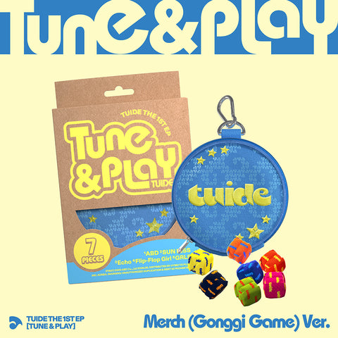 TUIDE The 1st EP - TUNE & PLAY (Merch (Gonggi Game) ver./Limited)