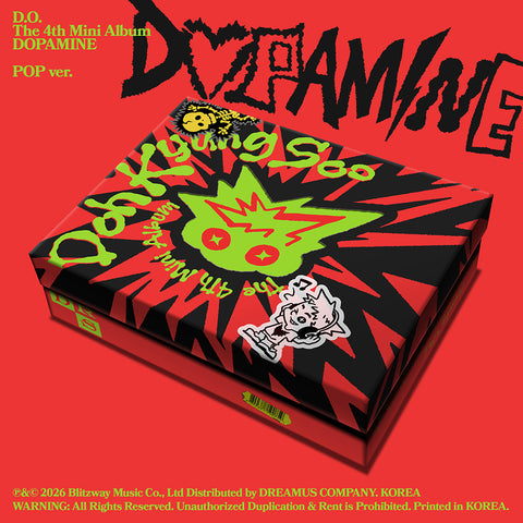 D.O. (EXO) 4th Mini Album - DOPAMINE (POP ver.)