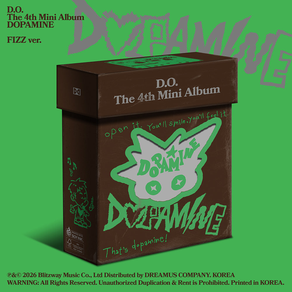 D.O. (EXO) 4th Mini Album - DOPAMINE (FIZZ ver.)